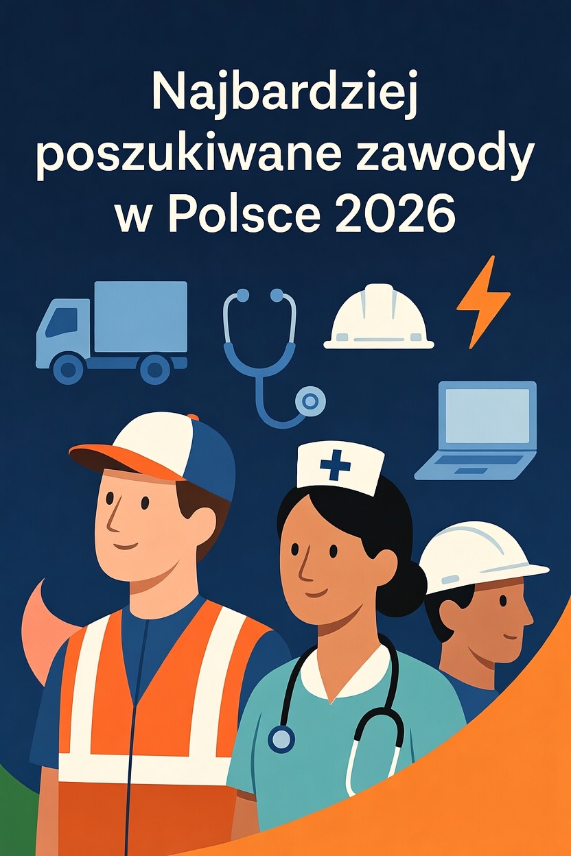 Najbardziej poszukiwane zawody w Polsce w 2026
